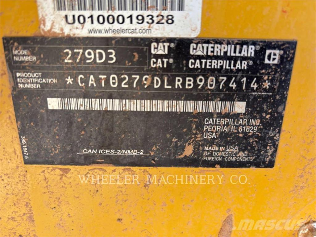 CAT 279D3 C3H2 Beltelastere