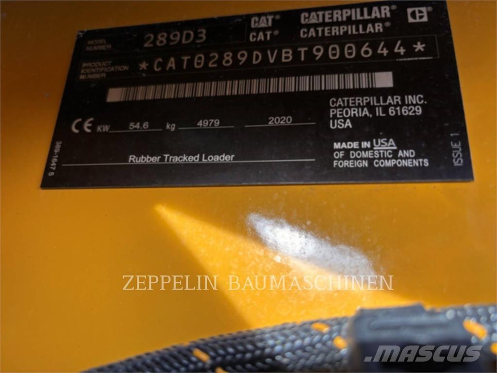 CAT 289D Kompaktlastere