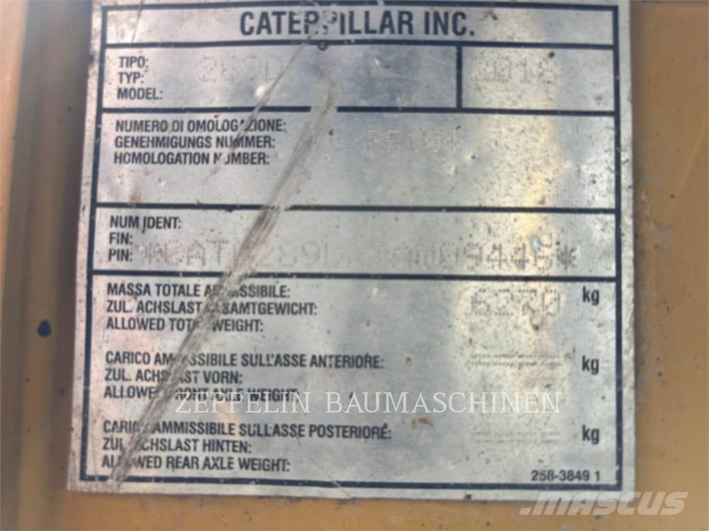 CAT 289D Kompaktlastere