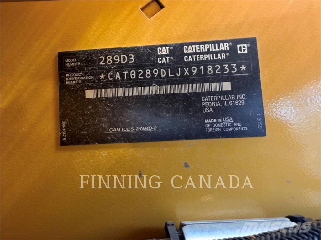 CAT 289D3 Beltelastere