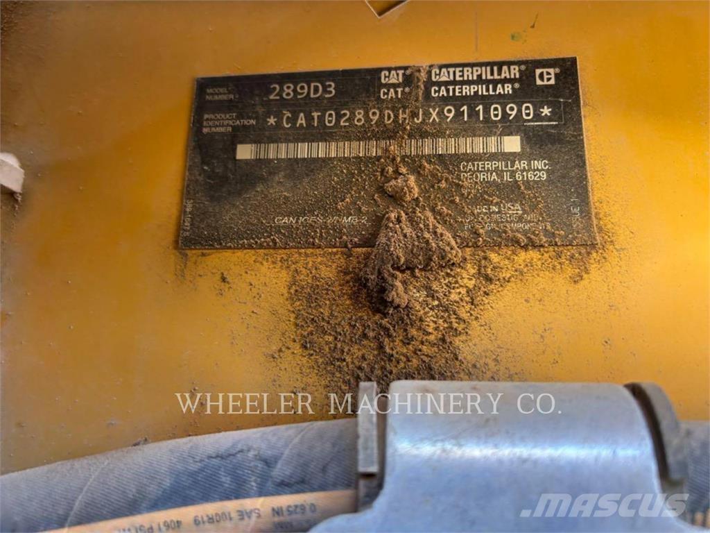 CAT 289D3 C3HF Beltelastere