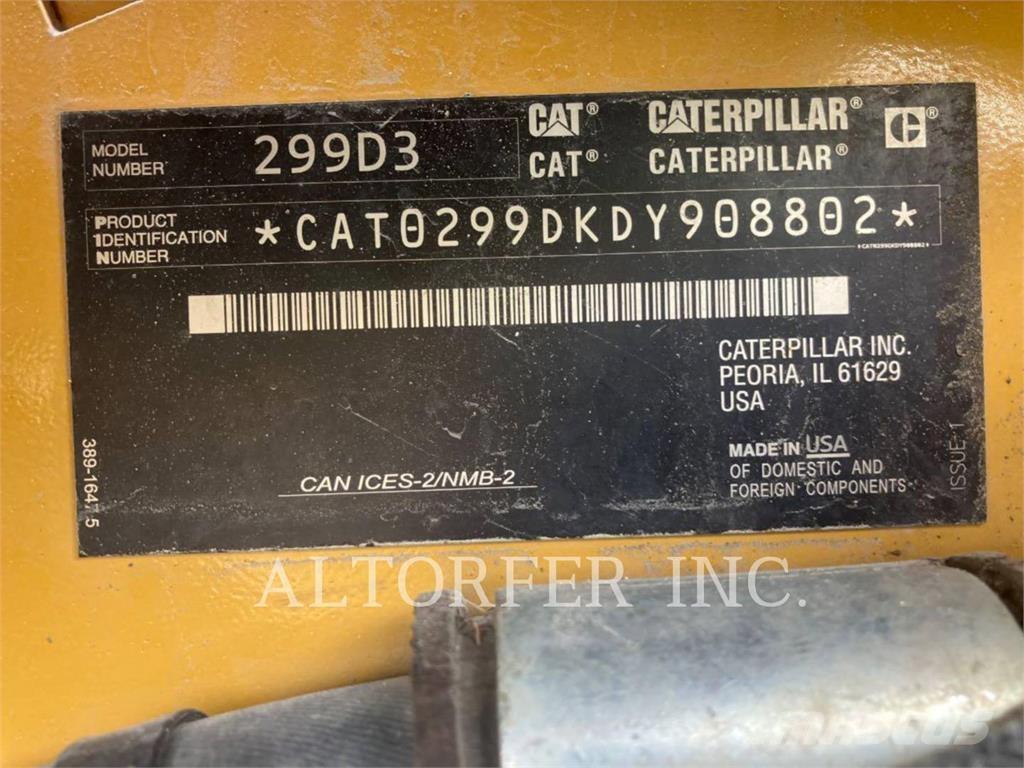 CAT 299D3 Kompaktlastere