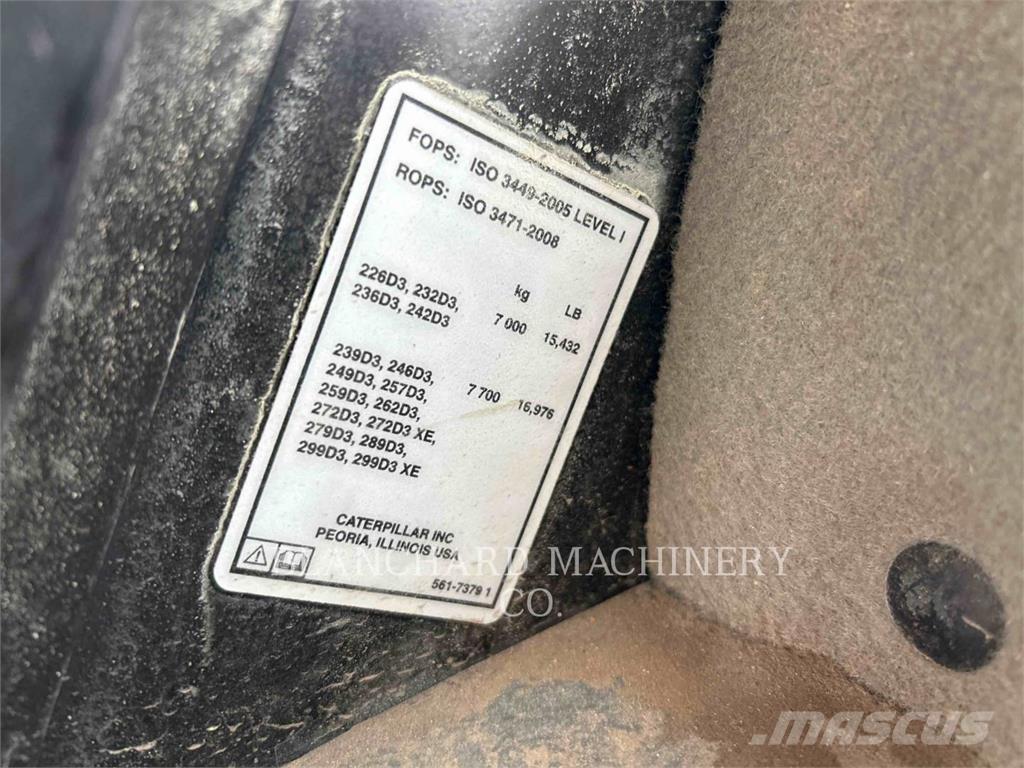 CAT 299D3 Beltelastere