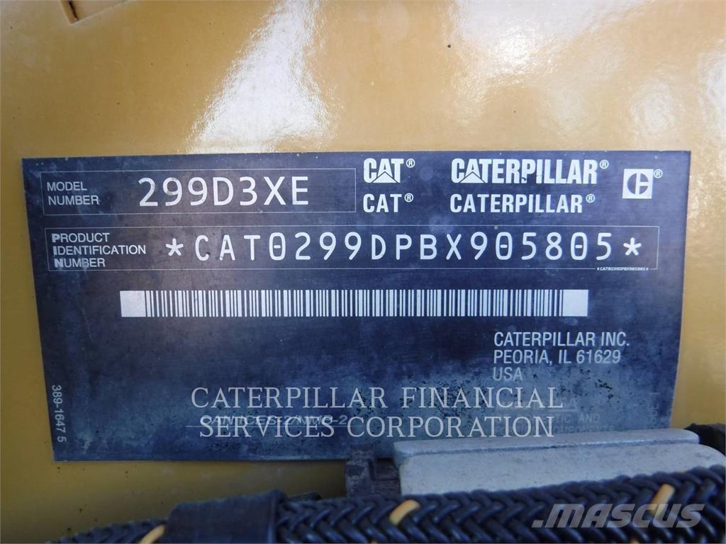 CAT 299D3XE Beltelastere