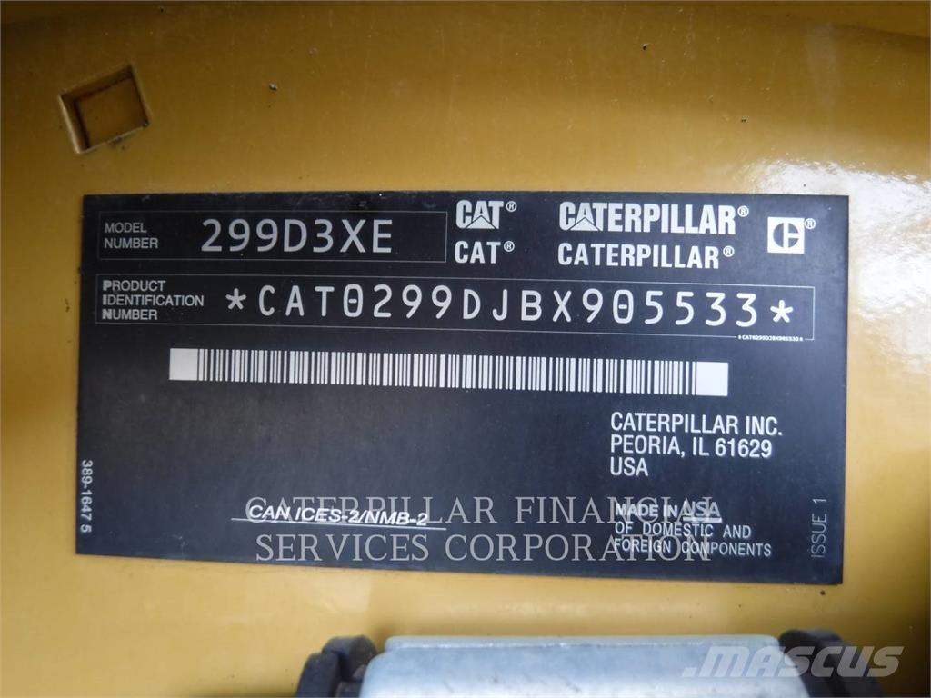 CAT 299D3XE Beltelastere