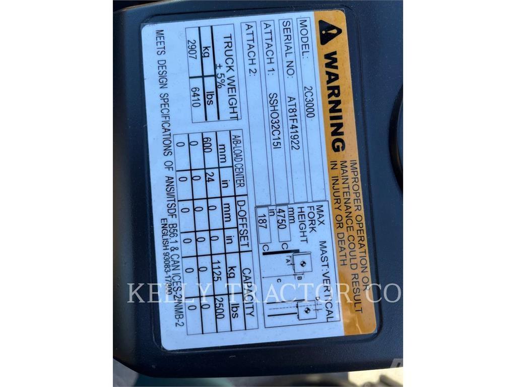 CAT 2C3000 Gaffeltrucker - Annet