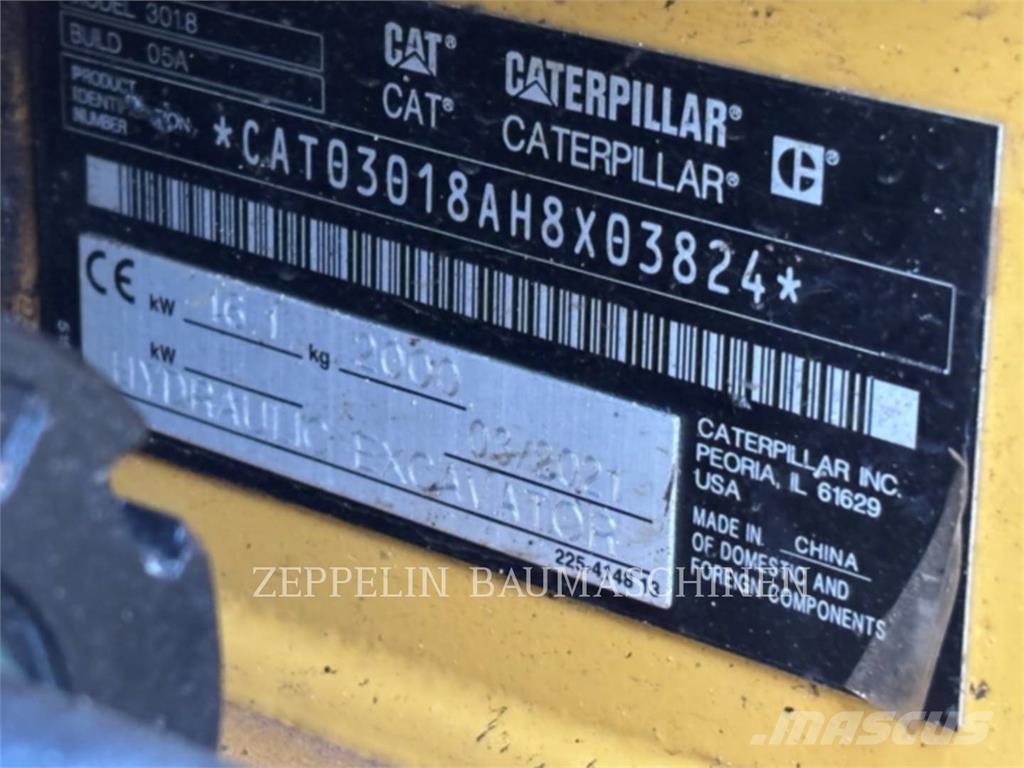 CAT 301.8-05A Beltegraver