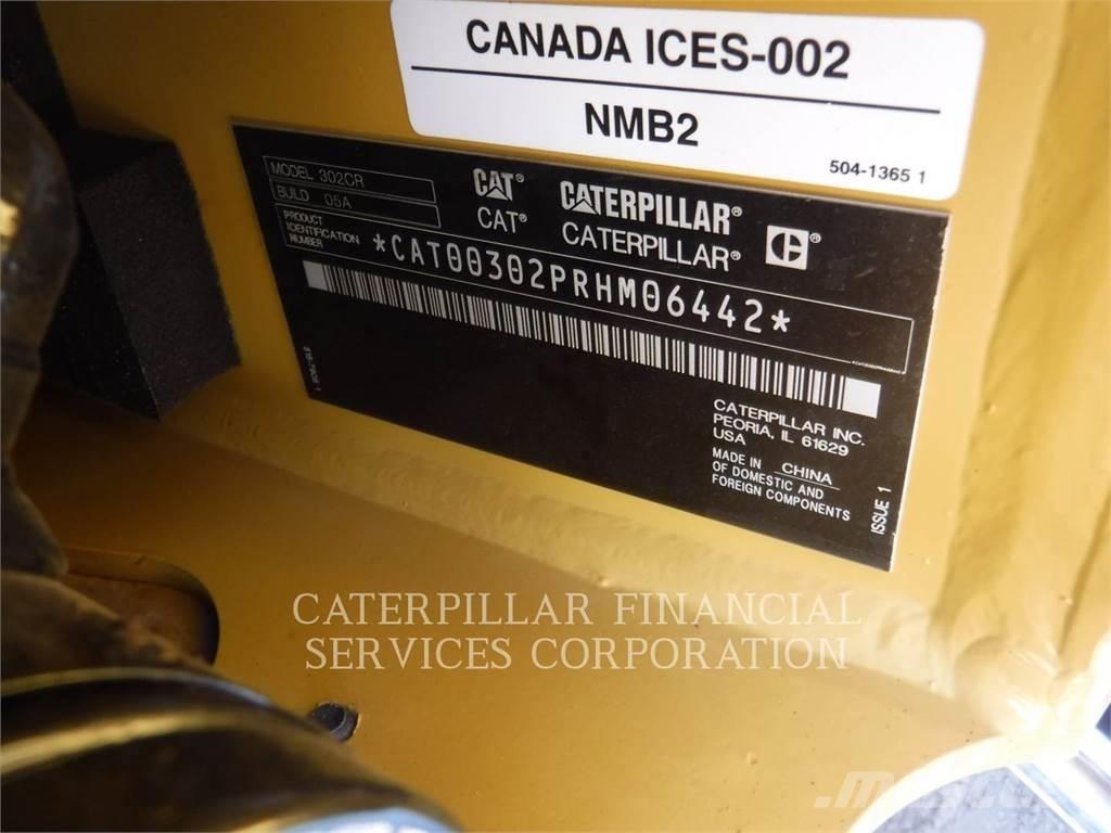 CAT 302-05CR Beltegraver