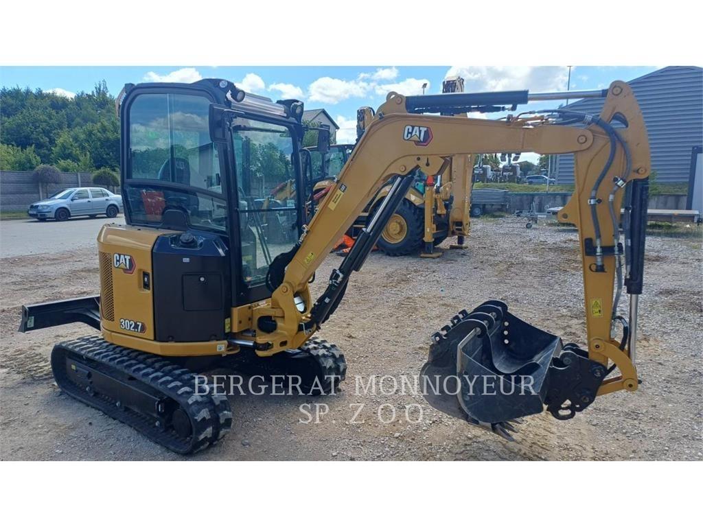 CAT 302.7CR Beltegraver