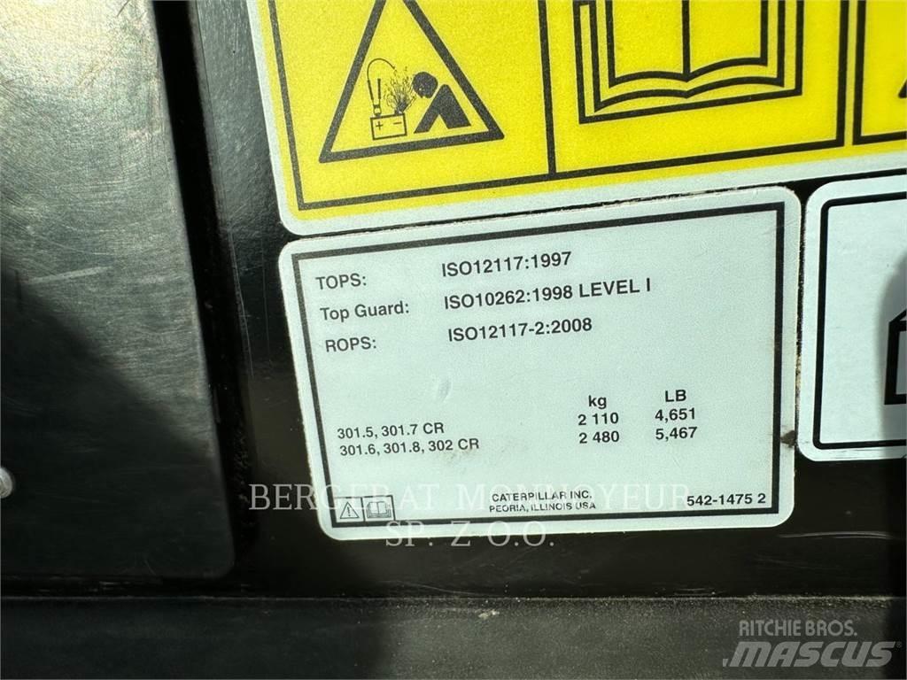 CAT 302CR Beltegraver