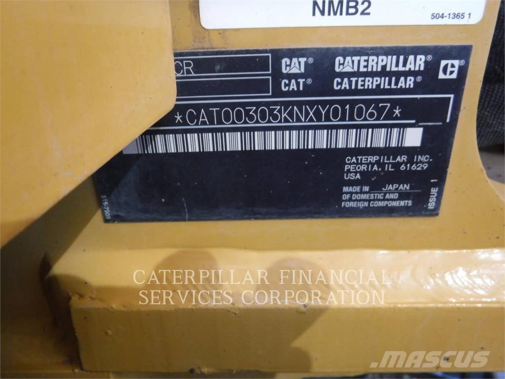 CAT 303-07CR Beltegraver