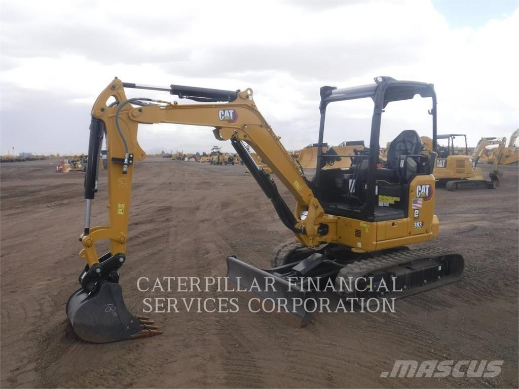 CAT 303-07CR Beltegraver