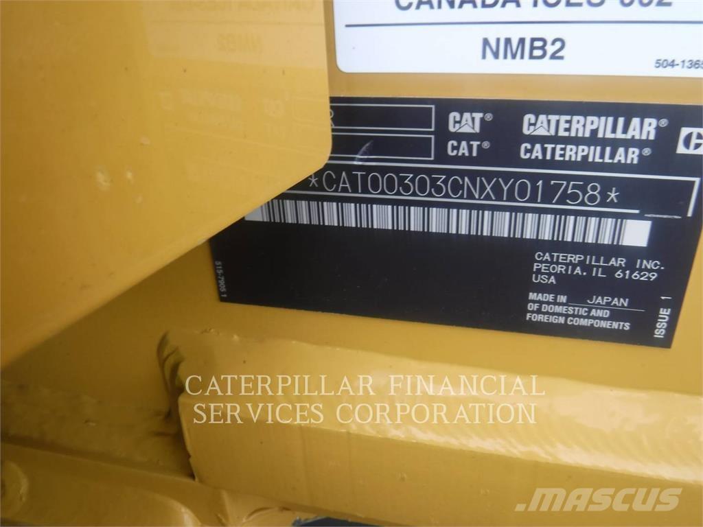 CAT 303-07CR Beltegraver