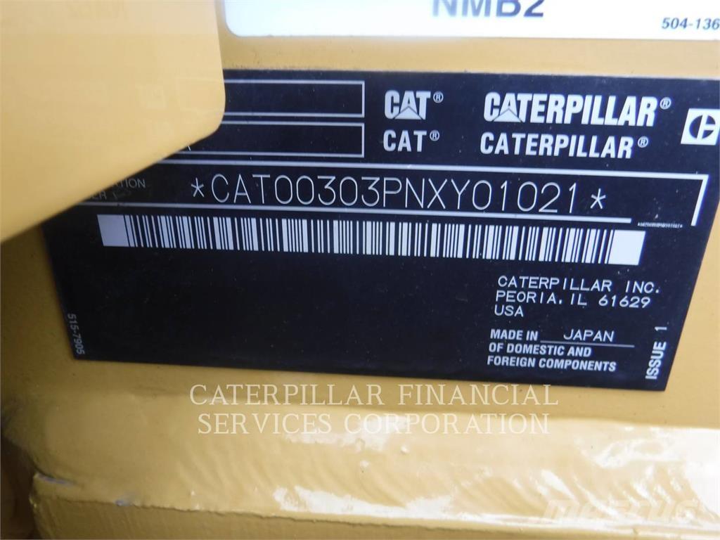 CAT 303-07CR Beltegraver