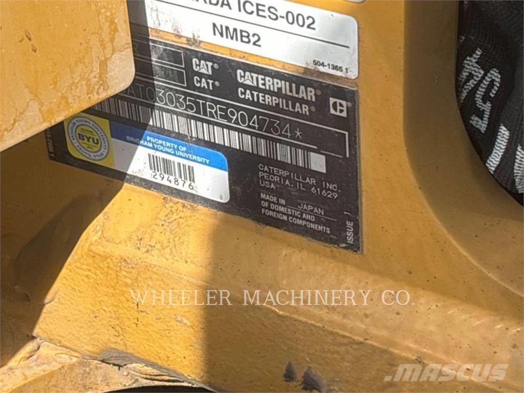 CAT 303.5 C3TH Beltegraver