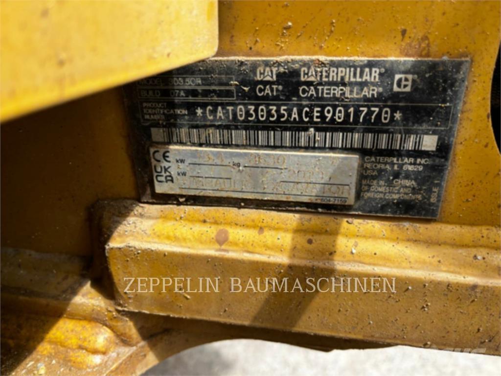 CAT 303.5CR-07 Beltegraver
