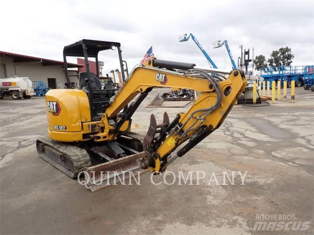 CAT 303.5E2 Beltegraver