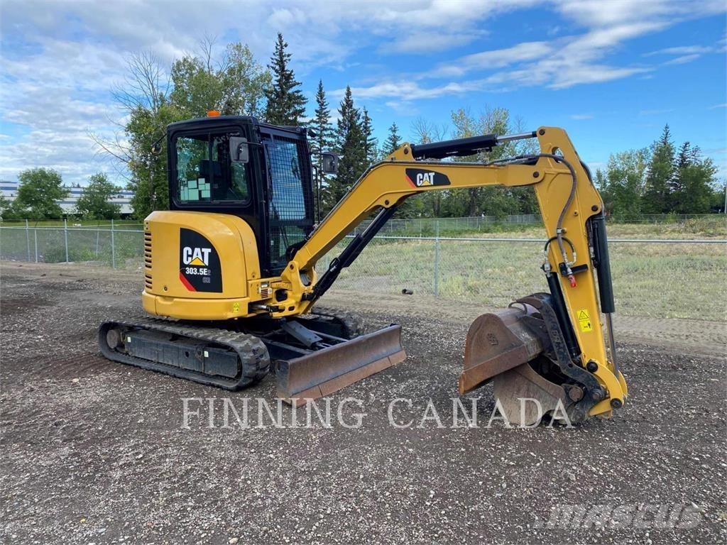 CAT 303.5E2 Beltegraver