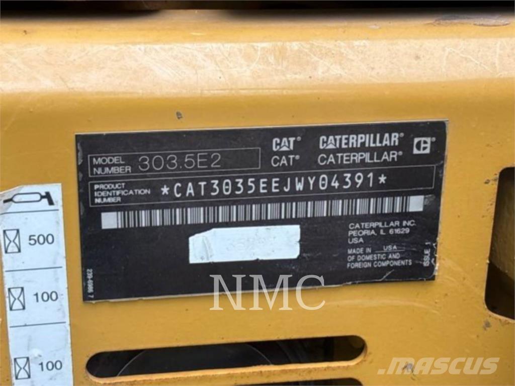 CAT 303.5E2 Beltegraver