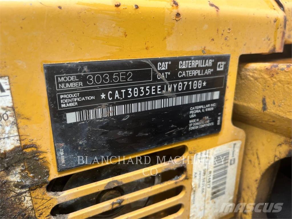 CAT 303.5E2CR Beltegraver