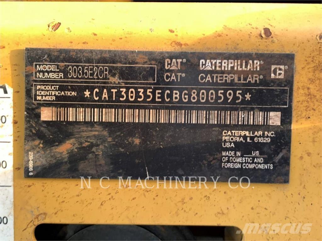 CAT 303.5E2CRN Beltegraver