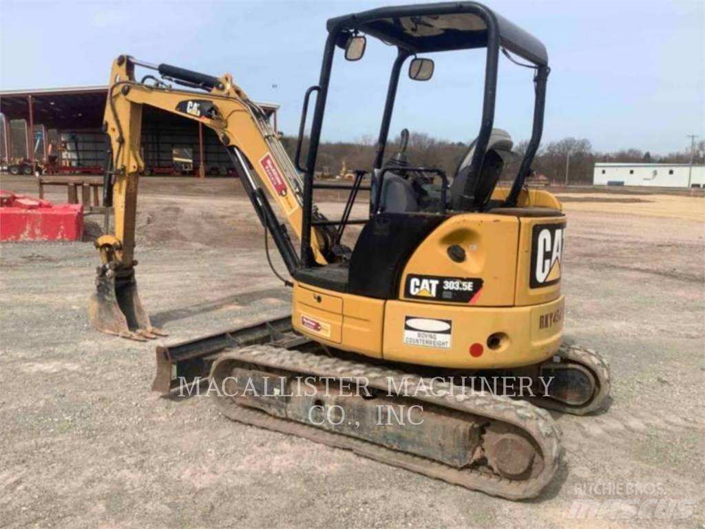 CAT 303.5ECR Beltegraver