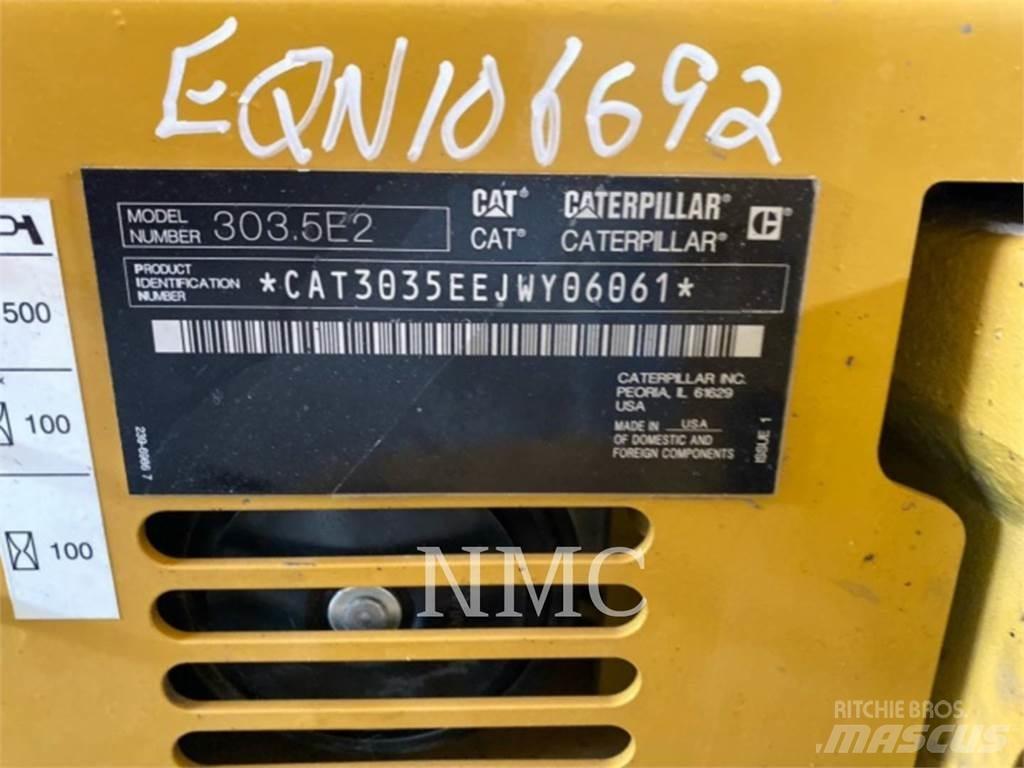 CAT 303.5ECR Beltegraver