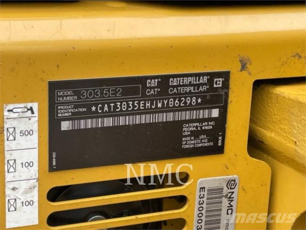 CAT 303.5ECR Beltegraver