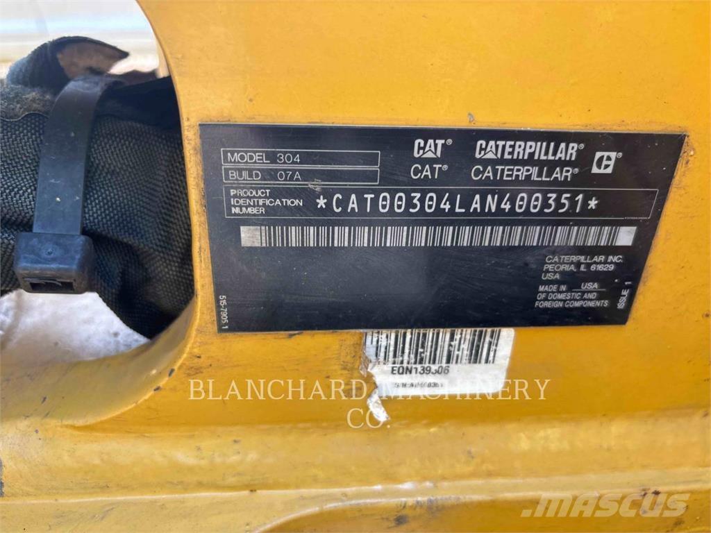 CAT 304 Beltegraver