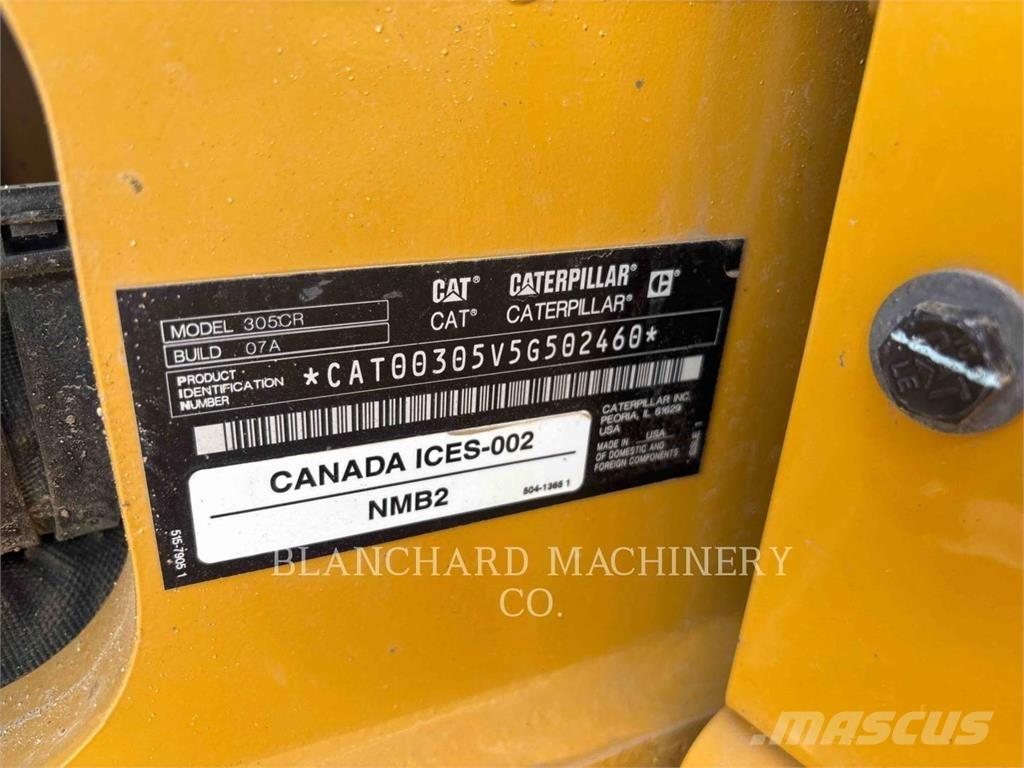 CAT 305 Beltegraver