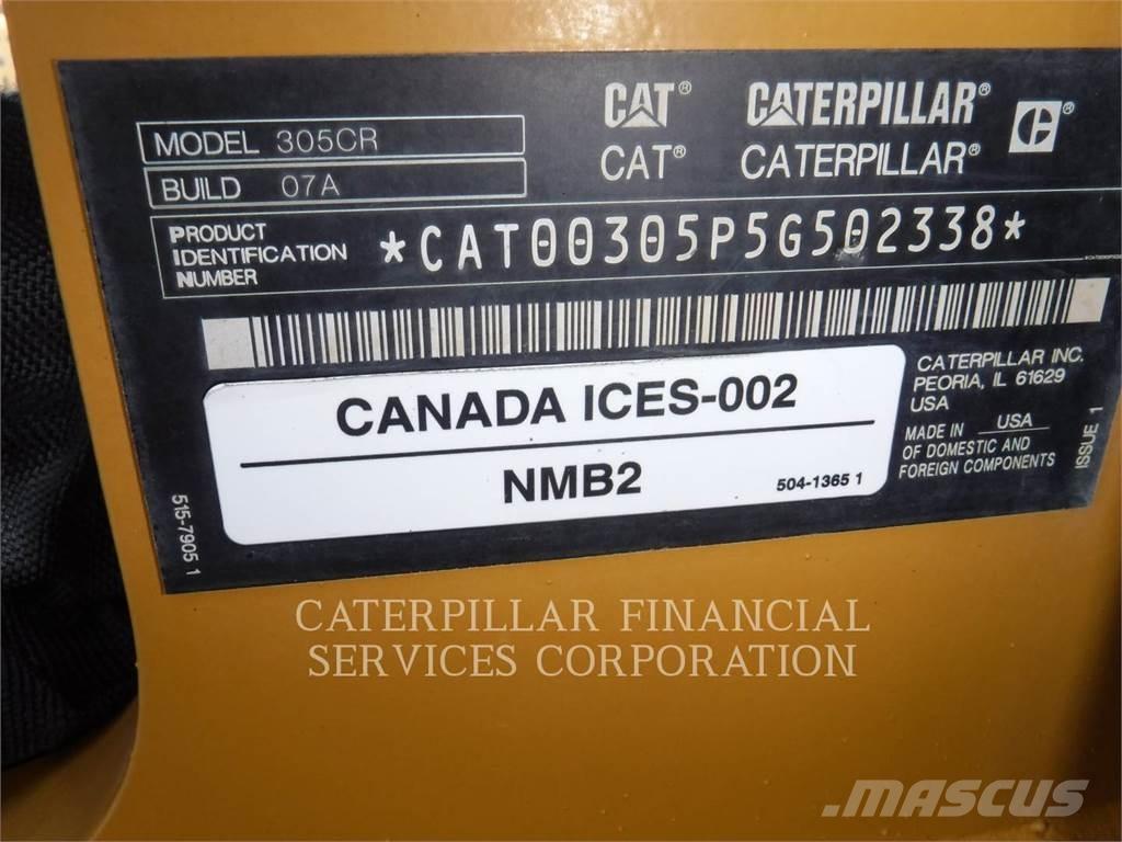 CAT 305-07CR Beltegraver