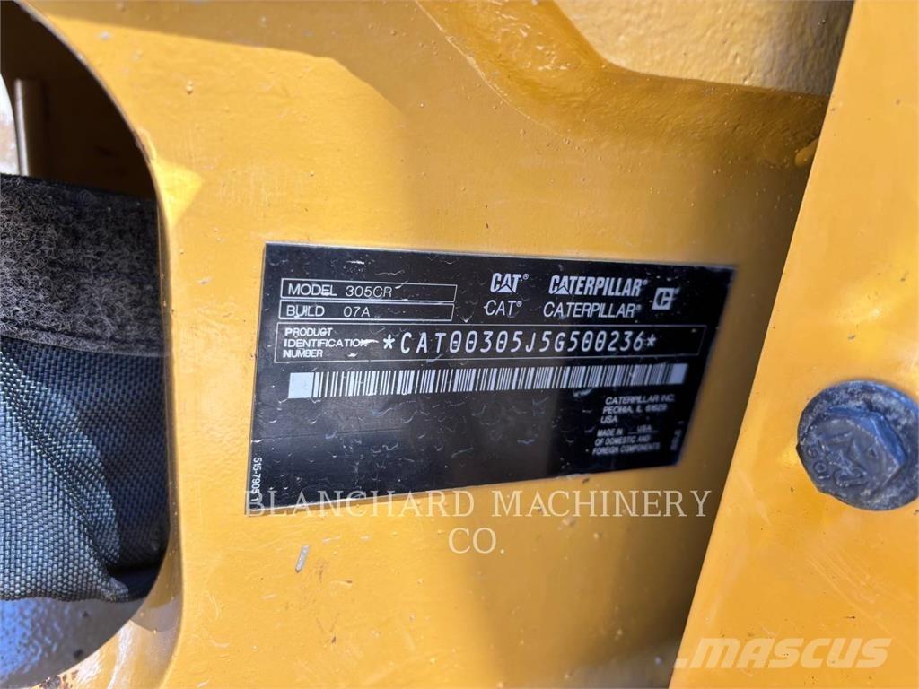 CAT 305-07CR Beltegraver