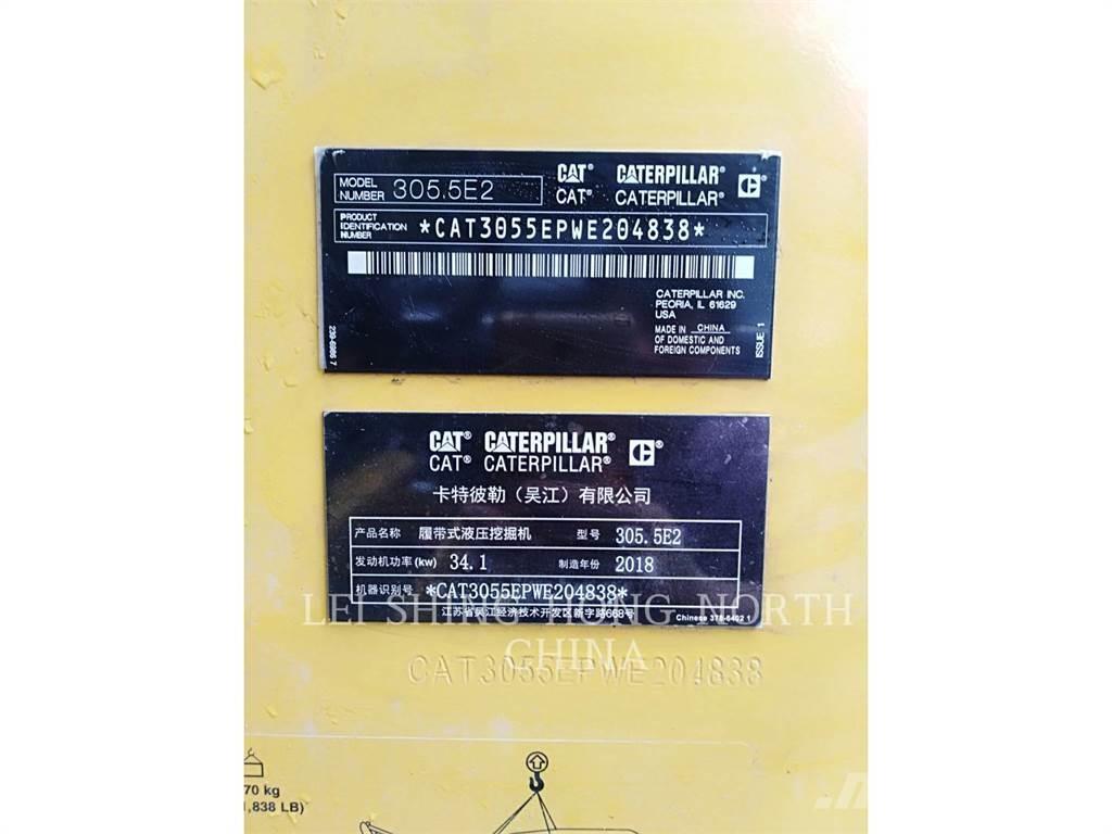 CAT 305.5E2 Beltegraver