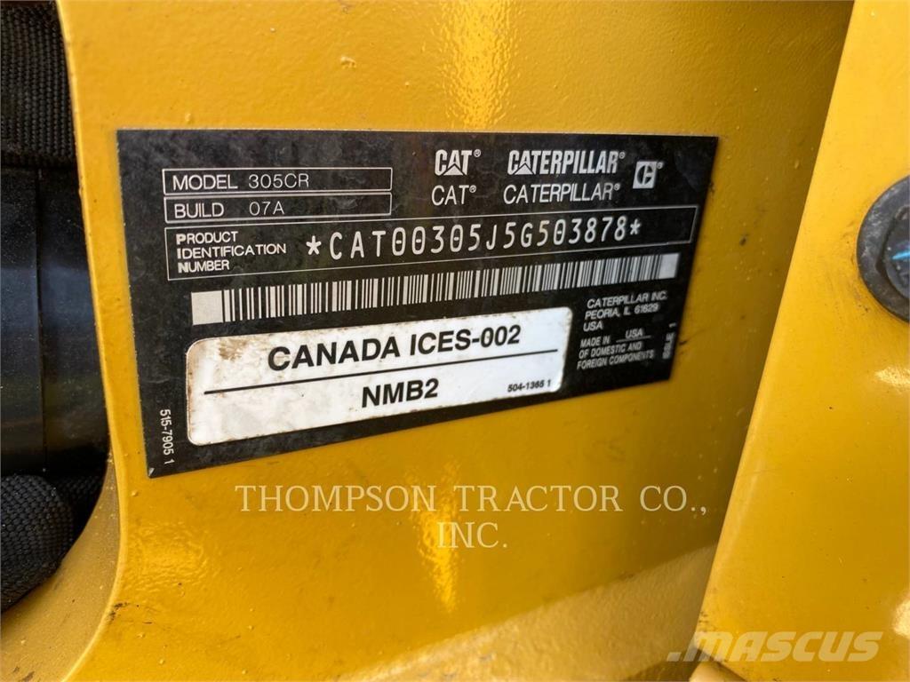 CAT 305 CR Beltegraver