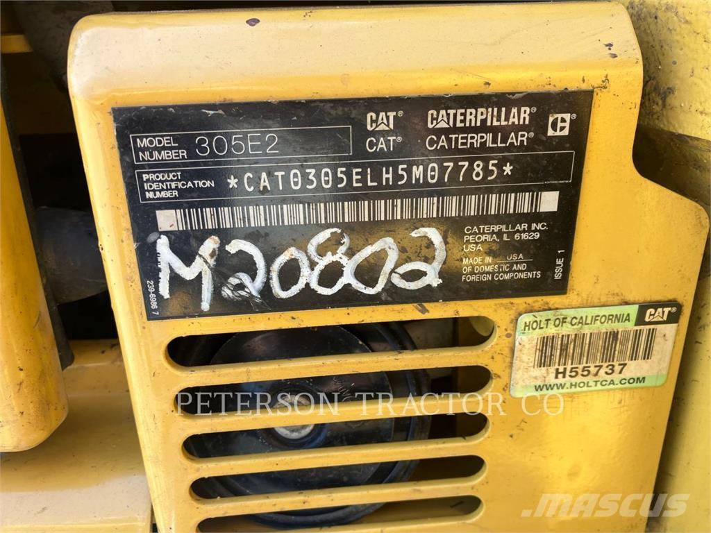 CAT 305E2 Beltegraver