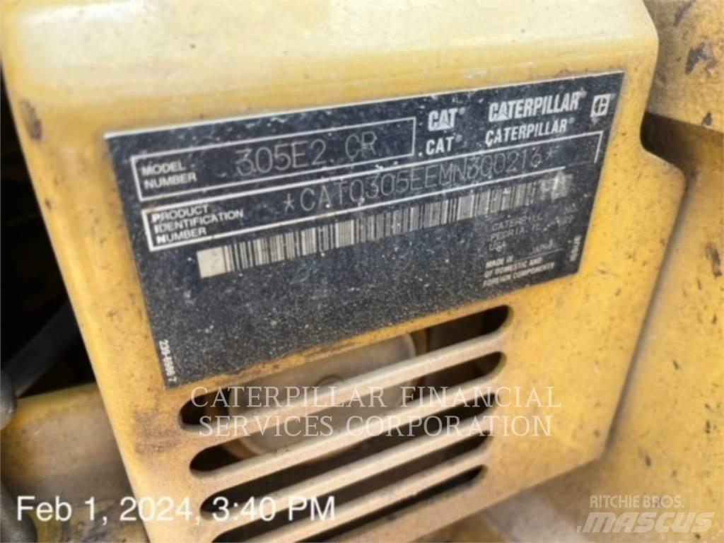 CAT 305E2CR Beltegraver
