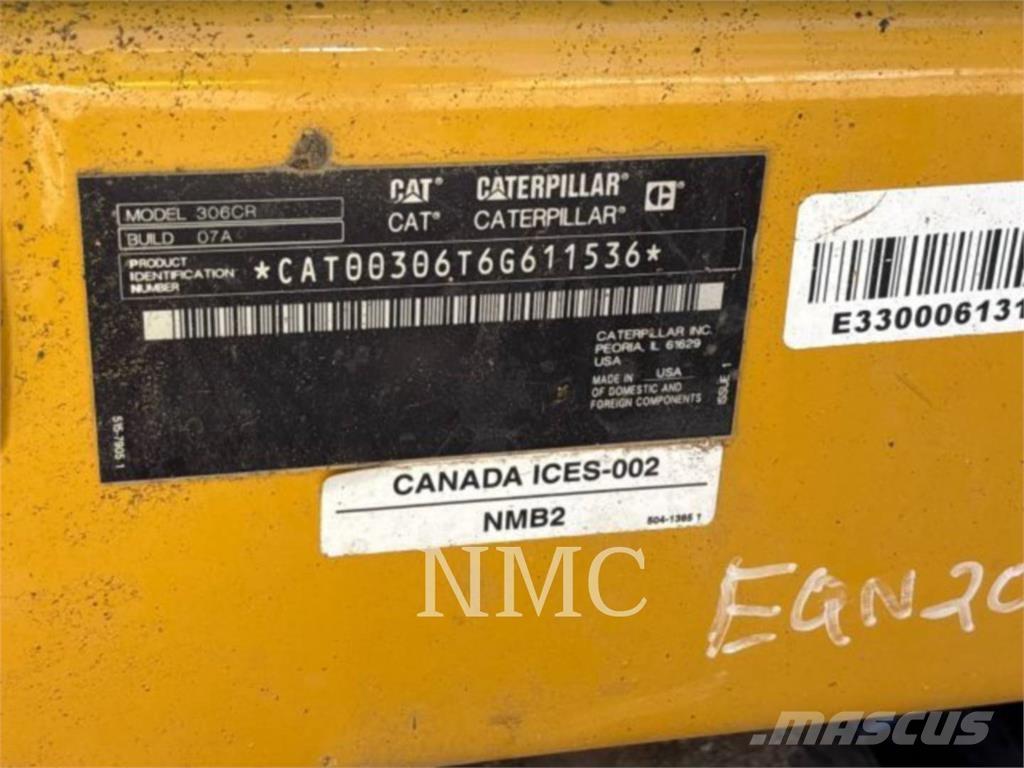 CAT 306-07CR Beltegraver