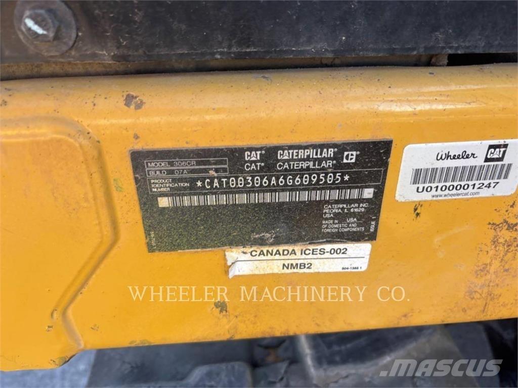 CAT 306 C3 TAQ Beltegraver
