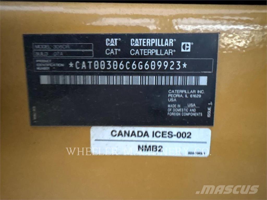 CAT 306 C3 THQ Beltegraver