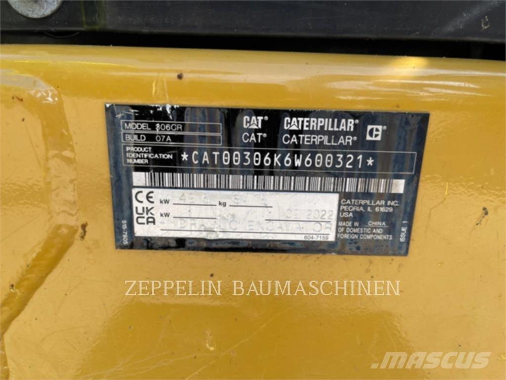 CAT 306CR-07A Beltegraver