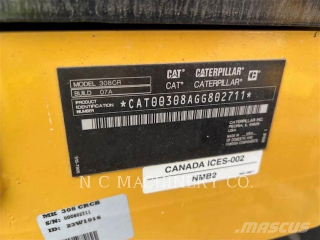 CAT 308 CRCB Beltegraver
