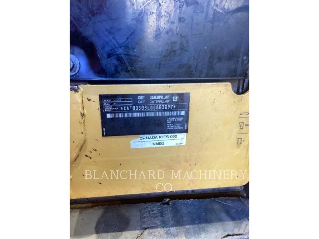 CAT 308CR Beltegraver