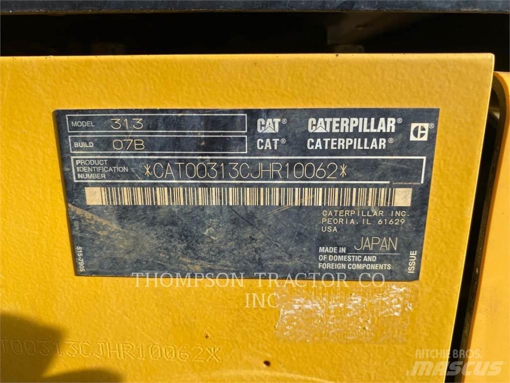 CAT 313 Beltegraver