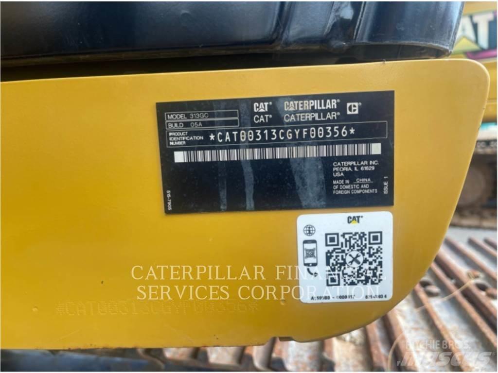 CAT 313-05GC Beltegraver