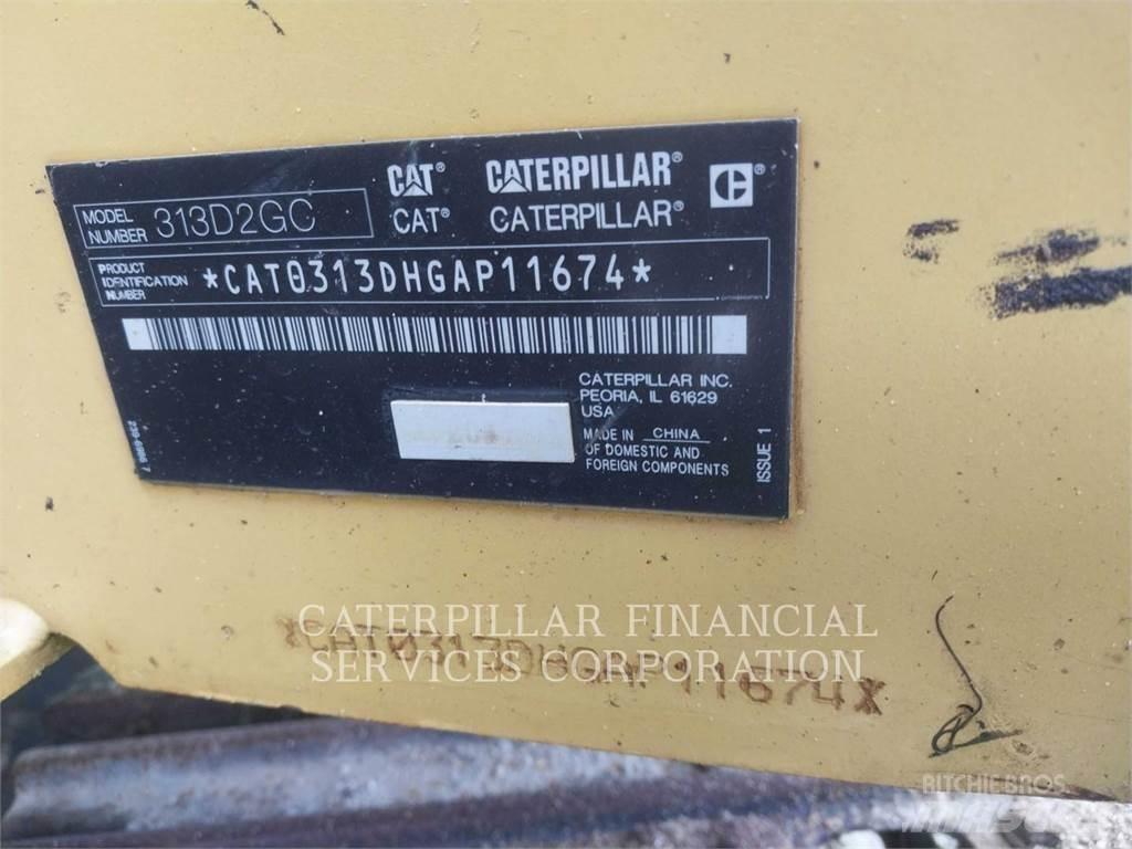 CAT 313D2GC Beltegraver
