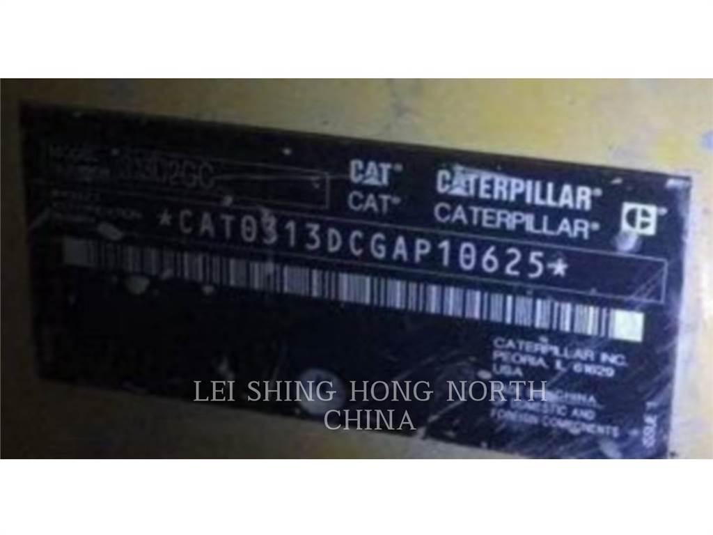 CAT 313D2GC Beltegraver