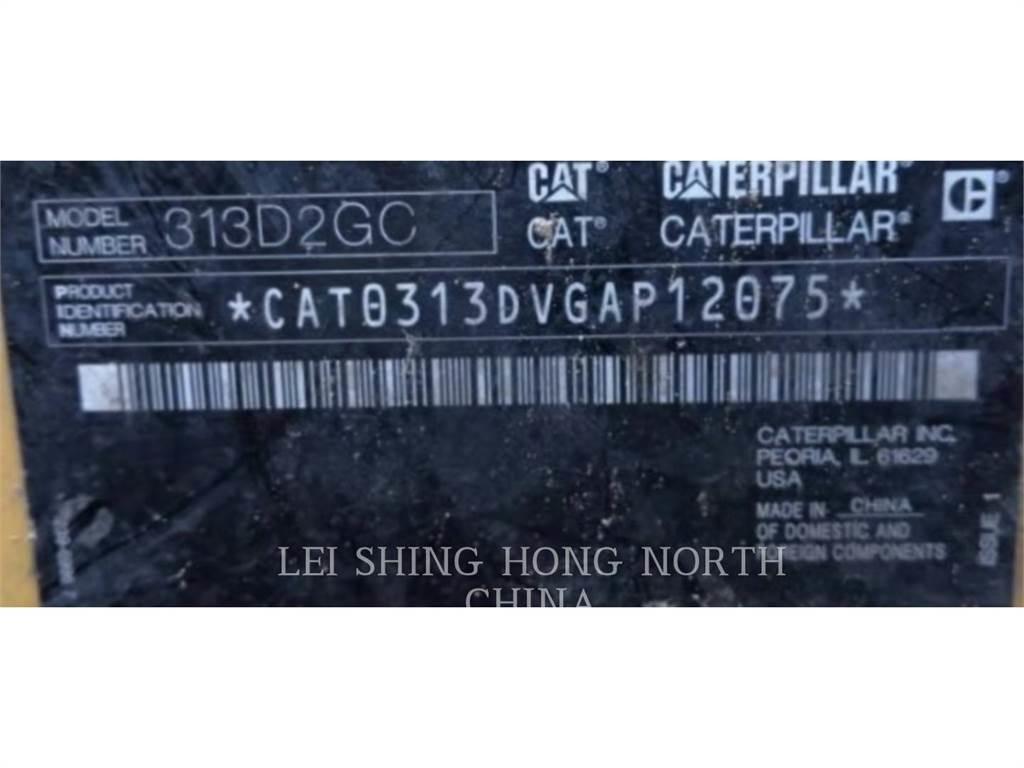 CAT 313D2GC Beltegraver