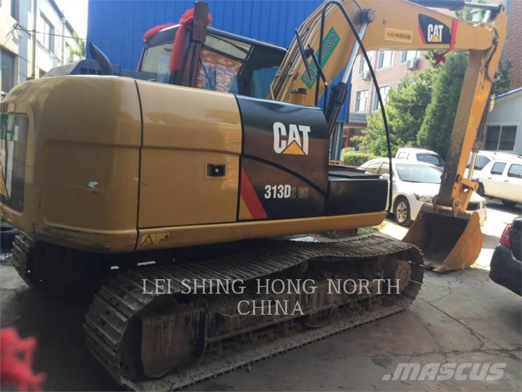 CAT 313D2GC Beltegraver