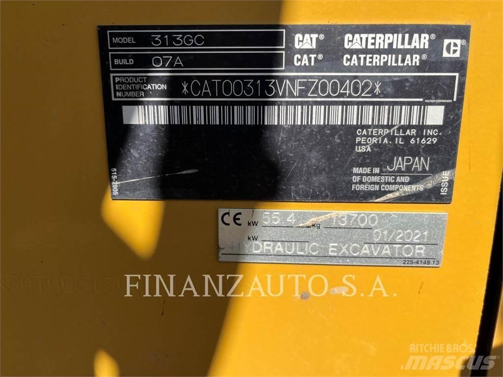 CAT 313GC Beltegraver