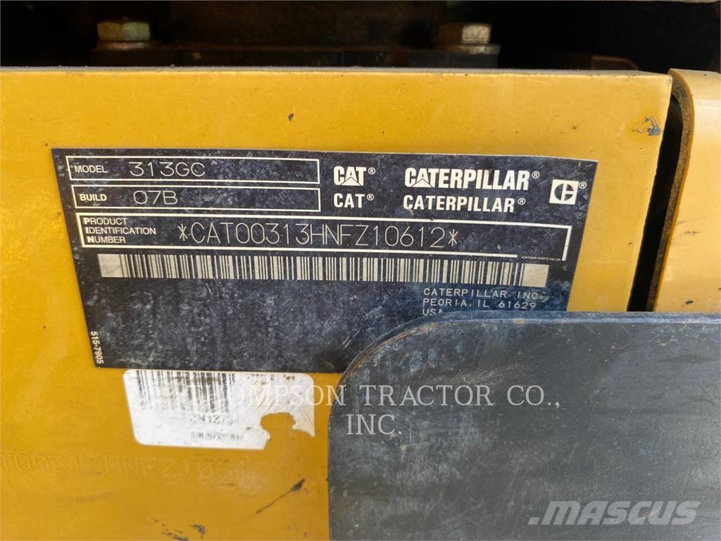 CAT 313GC Beltegraver